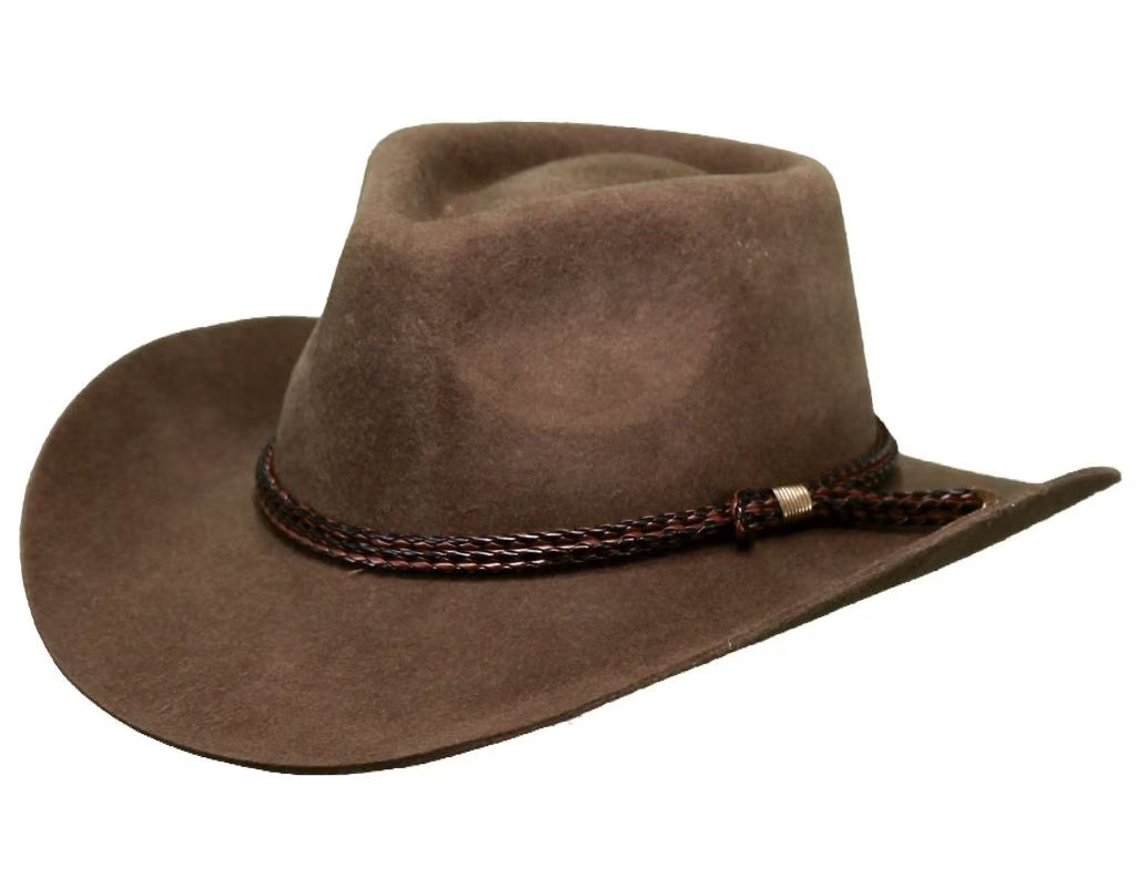 Outback Trading Hat Mens Forbes Australian Wool Water-Repellent 1153 H8776