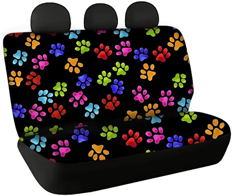 2 Pcs Durable Anti-Scratch Car Back Seat Cover Set A693