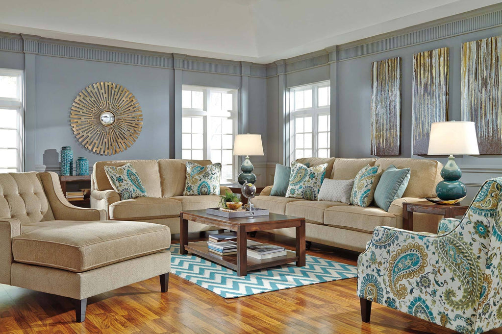 Bisque Loveseat W52887