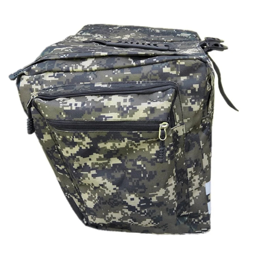 Rear Seat Bag Cycling Bike Rack Double Pannier Bag V2011