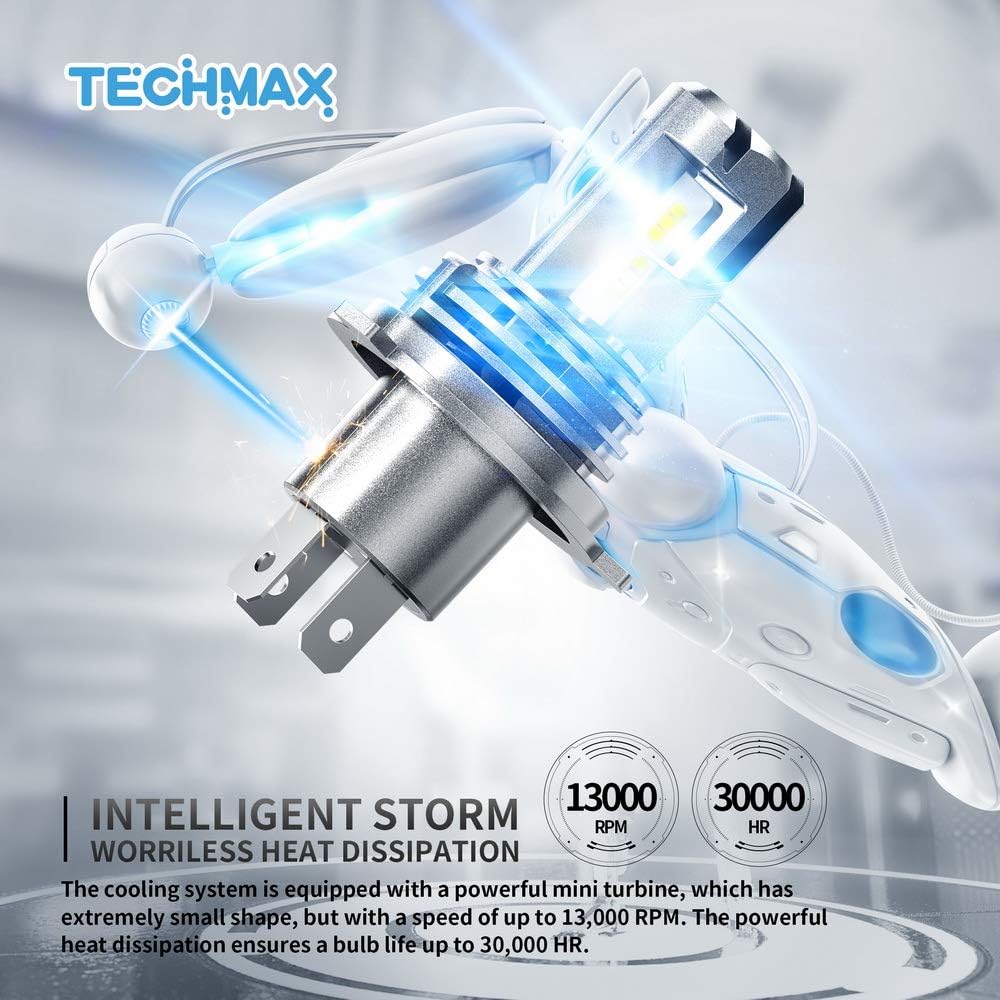 H4 LED Bulb 6500K Xenon White 9003 Conversion Kit of 2 V823199