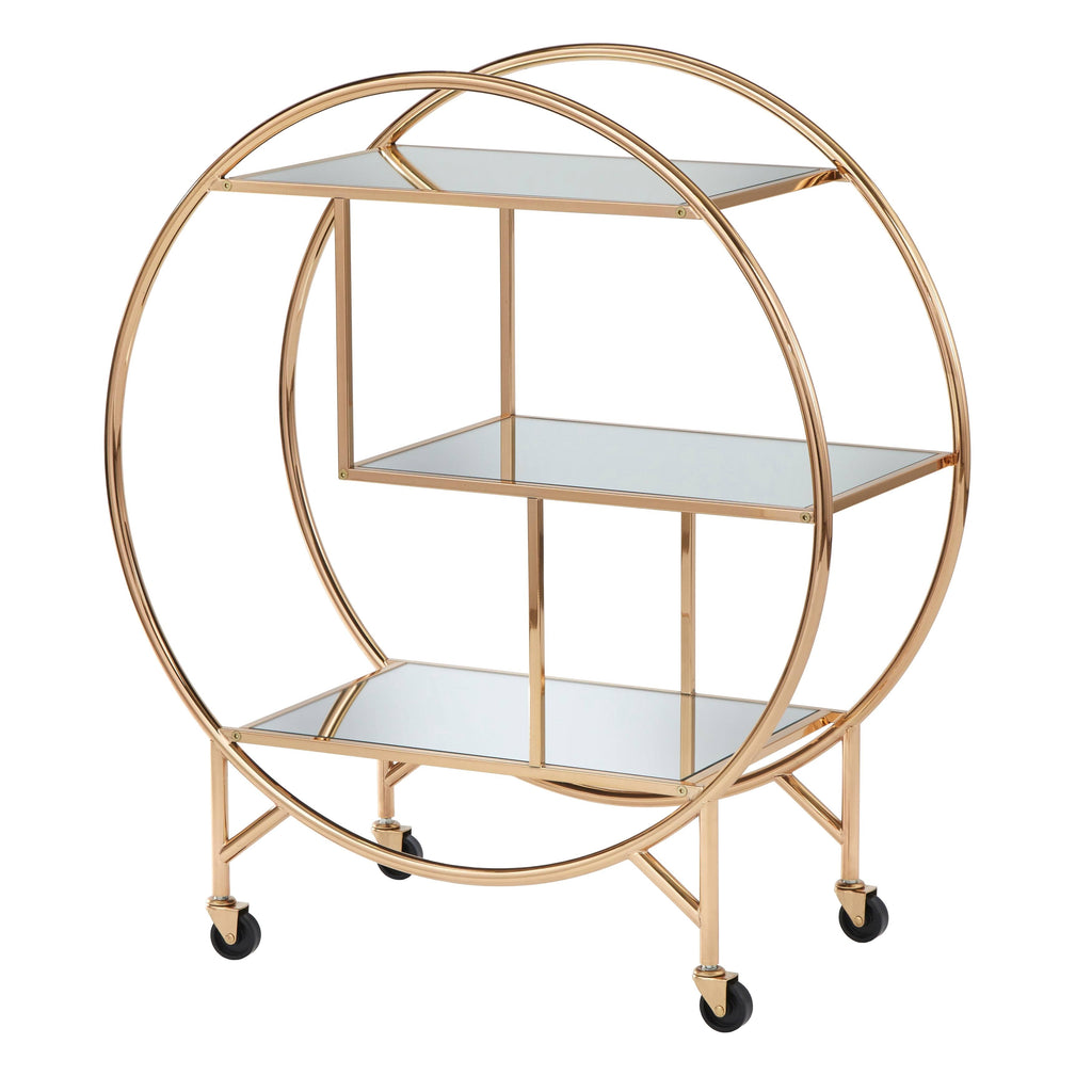 Rose Gold Bar Cart Q13730