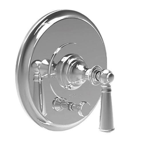 Satin Brass Tub & Shower Diverter Plate with Handle D7004