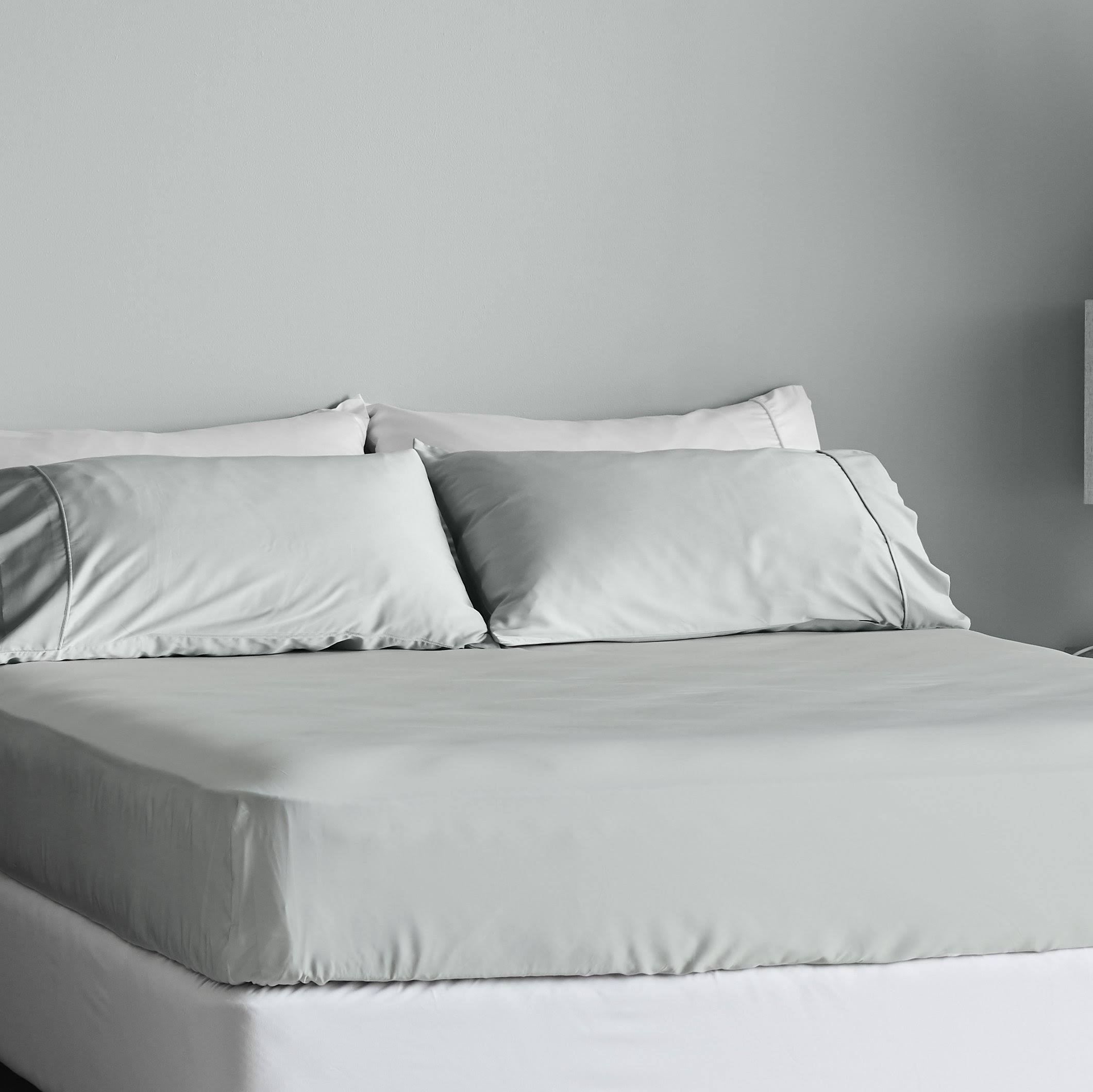 Starlight Blue Stripes Fitted Sheet D296