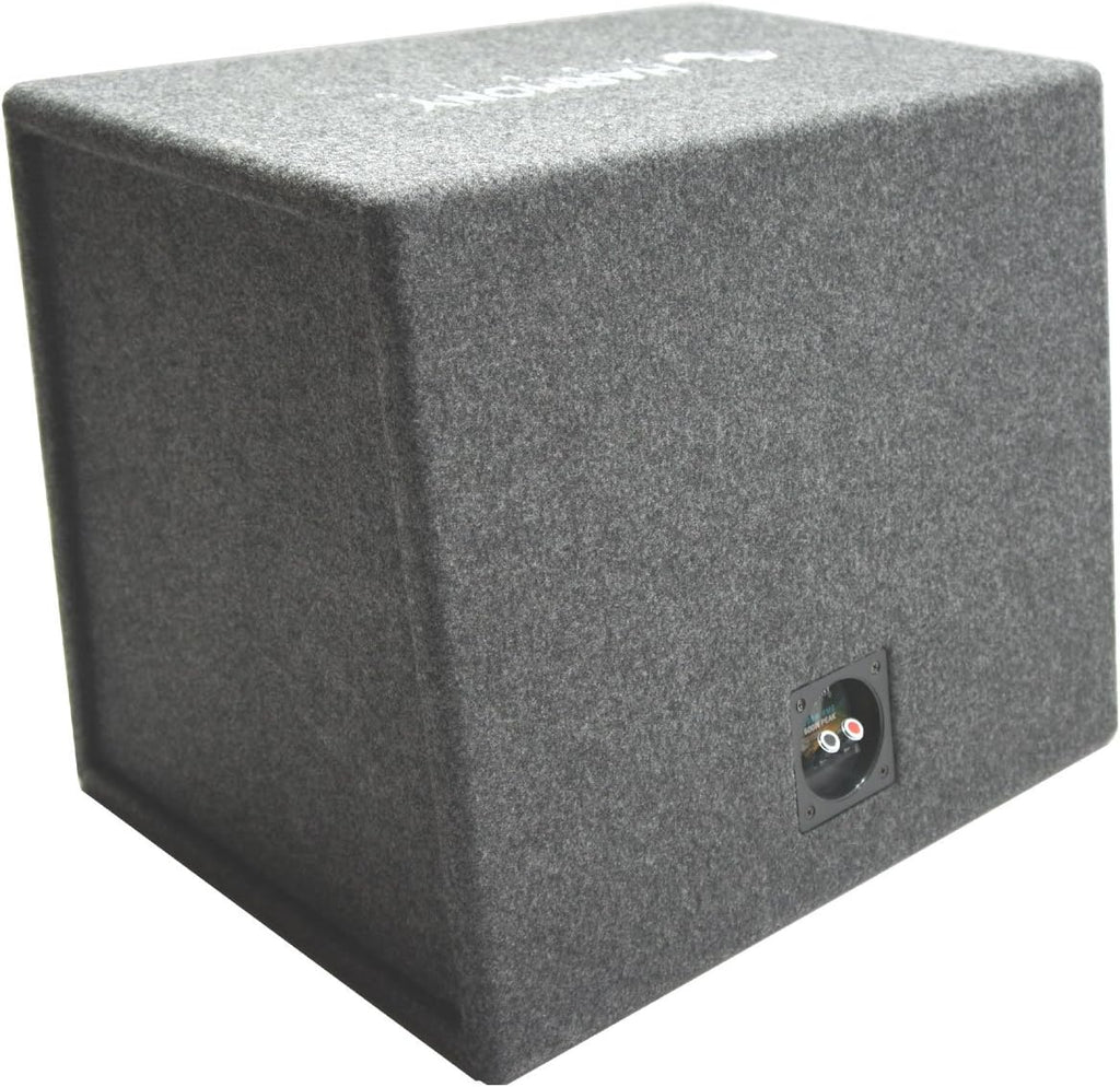 Car Rhythm Loaded Dual 12 Vented 1200W Sub Box Enclosure F887