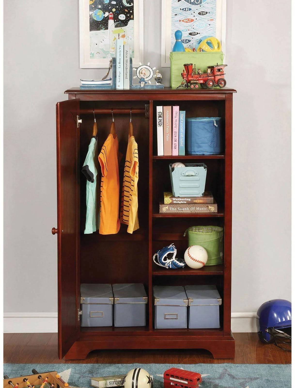 Cherry Closet Storage O9258
