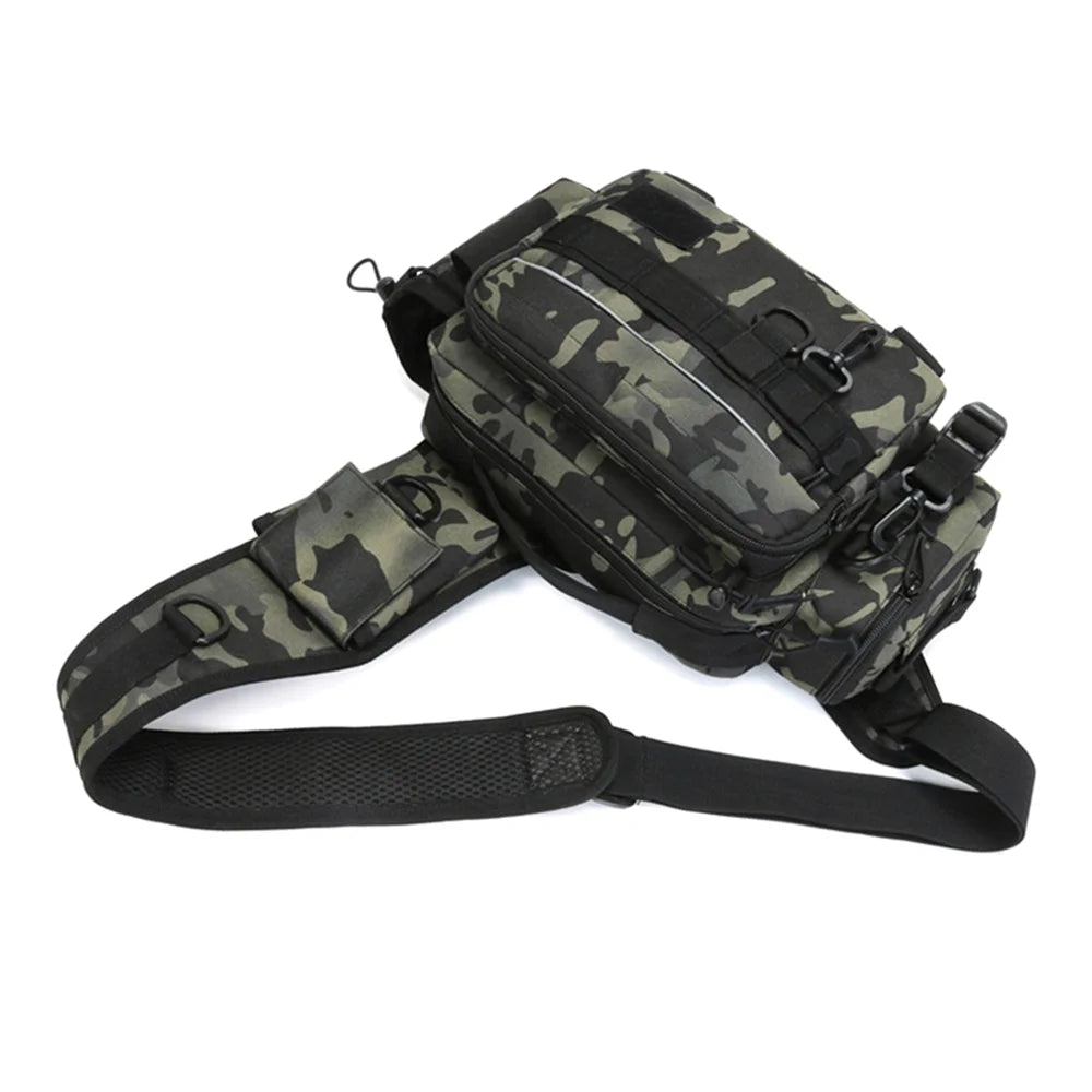 Water-resistant Fishing Sling Pack Waist Bag X275