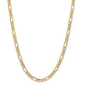 14kt Yellow Gold 20 inch Figaro Chain with Lobster Clasp A18566
