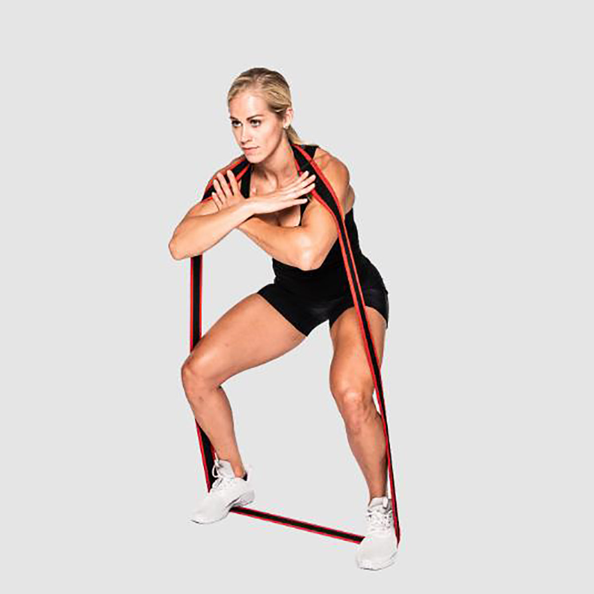 Red/Black 36" Resistance Band Q143