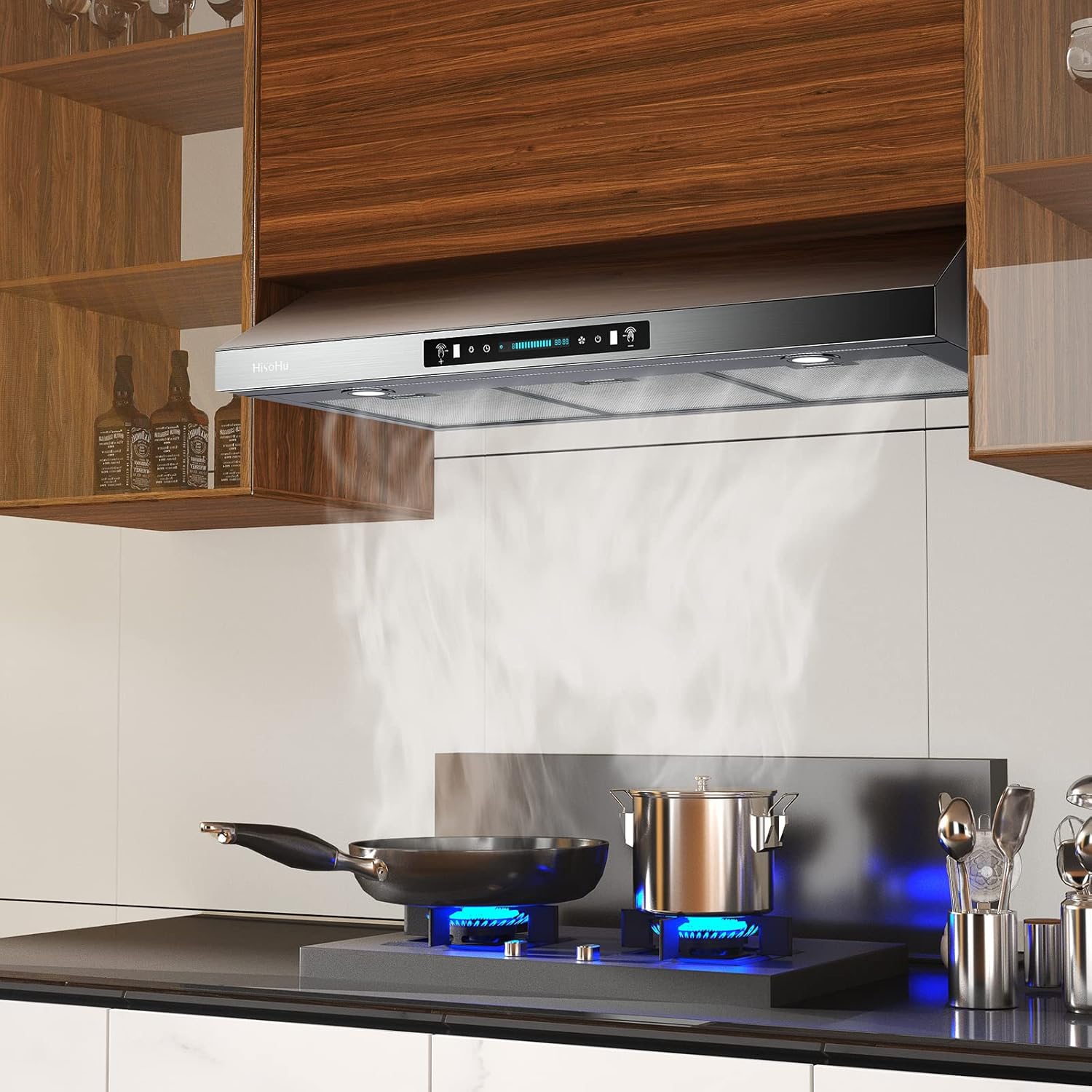 Stainless Steel Under Cabinet Range Hood with 900-CFM C370