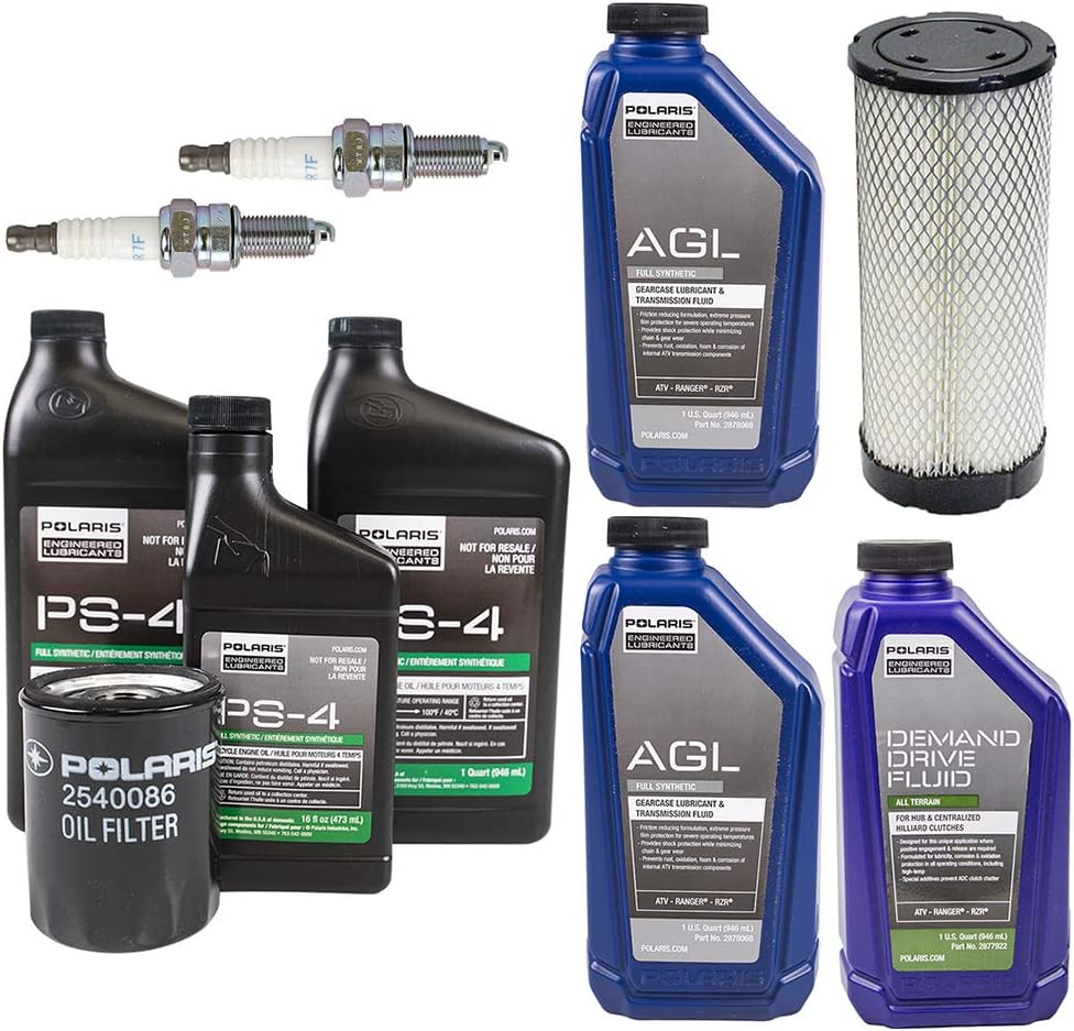 Complete Service Kit Oil Change Air Filter H9886
