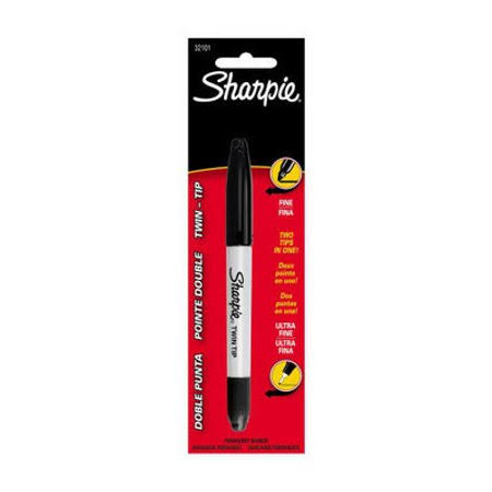 Black Twin Tip Sharpie (Case of 6) C60434