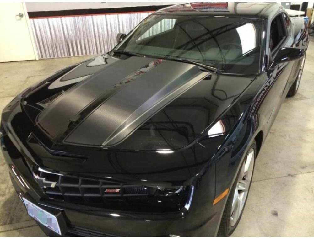 Black Carbon Fiber 60"x60" Vinyl Flex Wrap G489362