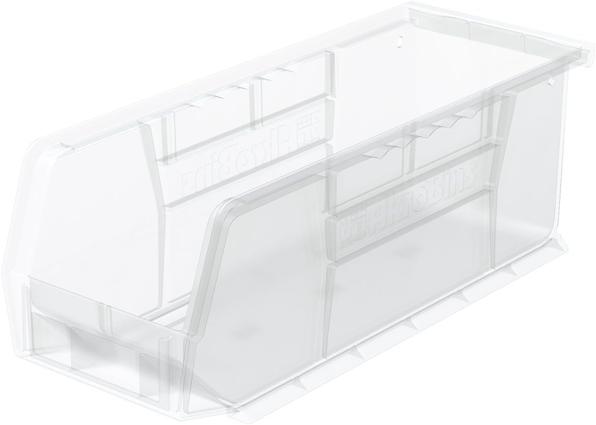 Plastic Storage Bin 12-Pack F466560