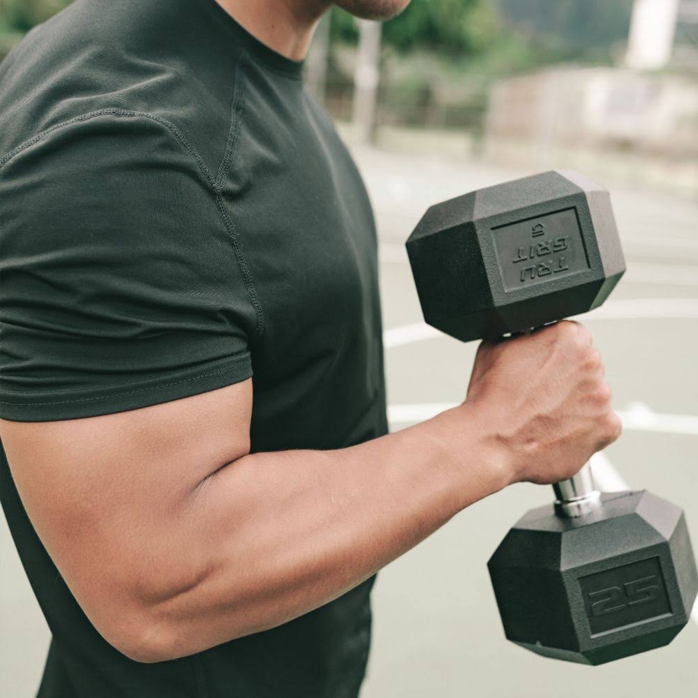 45-lb Hex Elite Dumbbell I4023