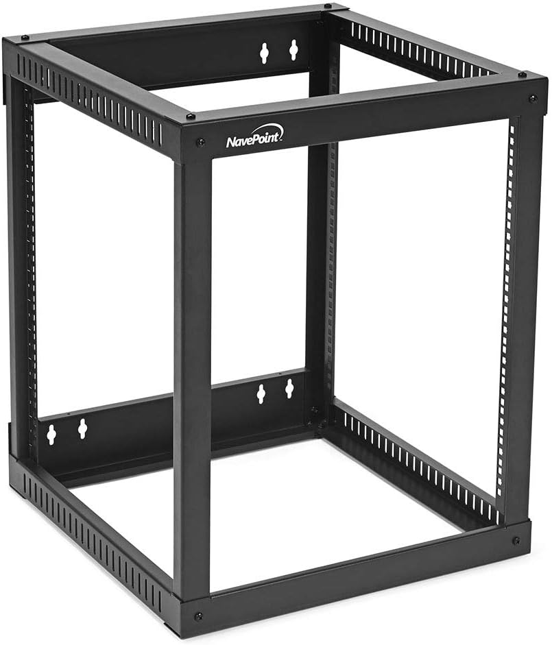 12U Wall Mount Network Rack, 22-Inch Depth, Steel R522