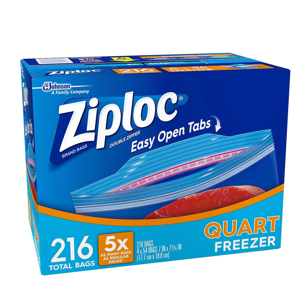 Quart Freezer Bags (216 ct.) Q54608