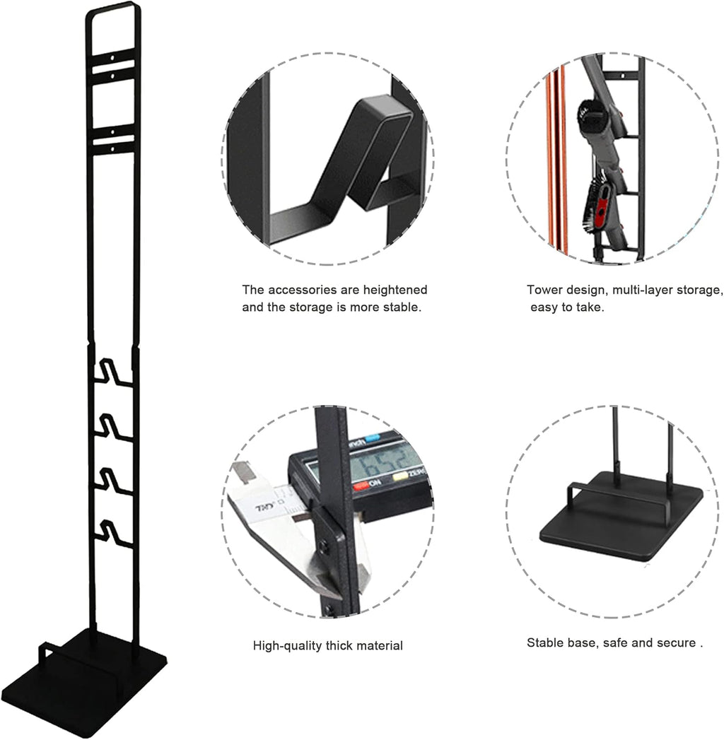 Metal Storage Bracket Stand for Cordless Vacuum Cleaners U1470