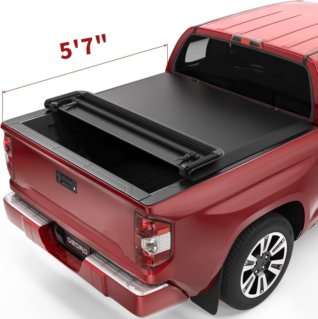 Soft Quad Fold Truck Bed Tonneau Cover I49028