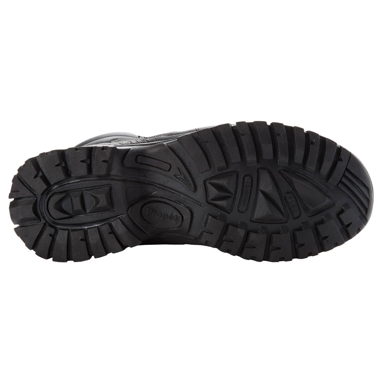 Black Mid Lace Boots Y25300