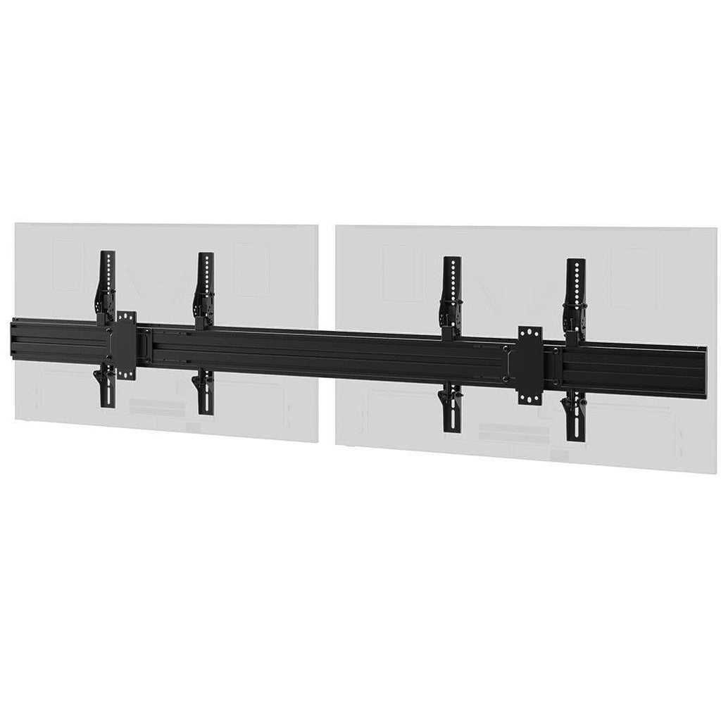 2x1 Menu Board Wall Mount for Screens Between 32in to 65in, Max Weight 66 lbs, VESA Patterns Up to 600x400 X166811