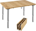 Bamboo Oversize Portable Folding Table for Camping S2848