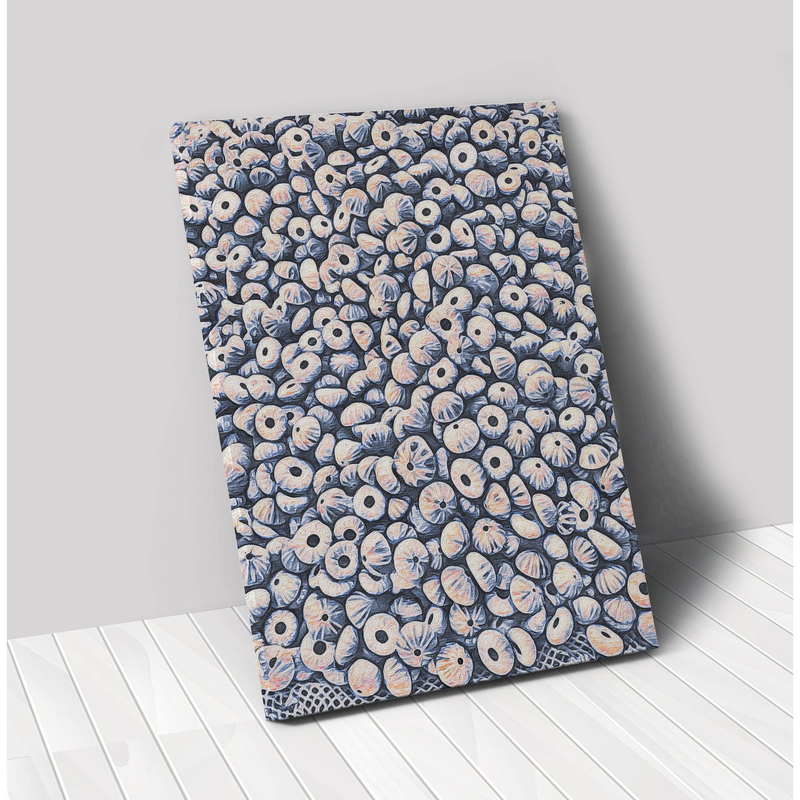 Multi-Color Stretched Canvas R3027