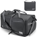 Gray 85L Foldable Waterproof Duffle Bag with Shoe Compartment A723