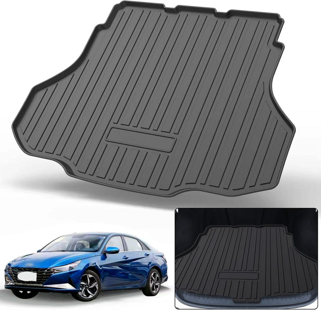 Black TPO Waterproof Rear Cargo Tray Trunk Floor Mat C184275