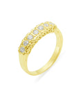 14k Yellow Gold Natural Diamond Eternity Ring H35974