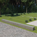 Galvanized Steel Gabion Wall with Covers U9298