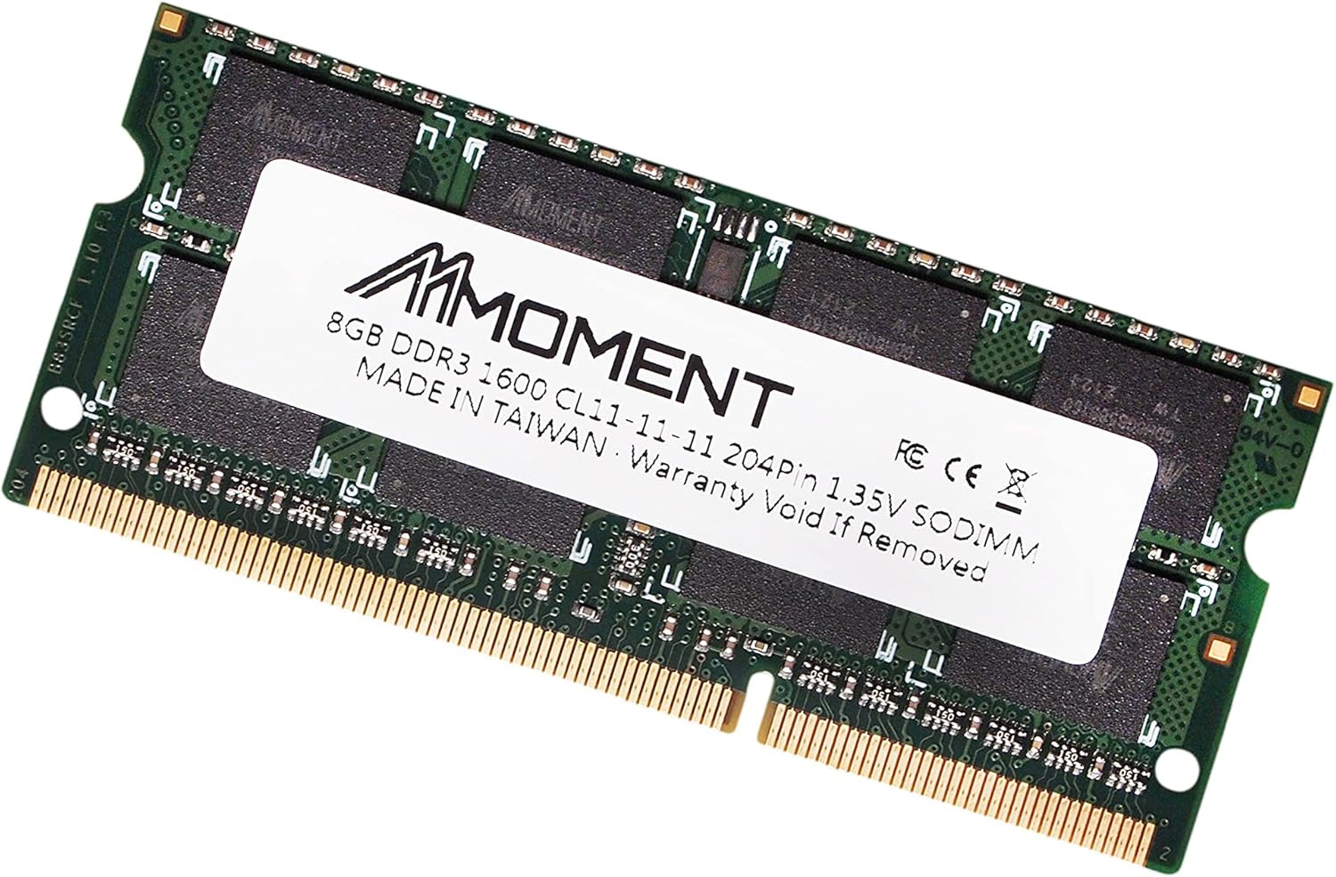 16GB Kit (2x8GB) DDR3 / DDR3L 1600MHz SODIMM PC3-12800 1.35V CL 11 Non-ECC Unbuffered 204 Pin Notebook Laptop Memory U432200