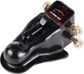 2-5/16 in Adjustable Trailer Coupler, Black Powder Coat, Pack of 2 E644356