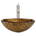 Brushed Nickel Vessel Faucet Ensemble T123240