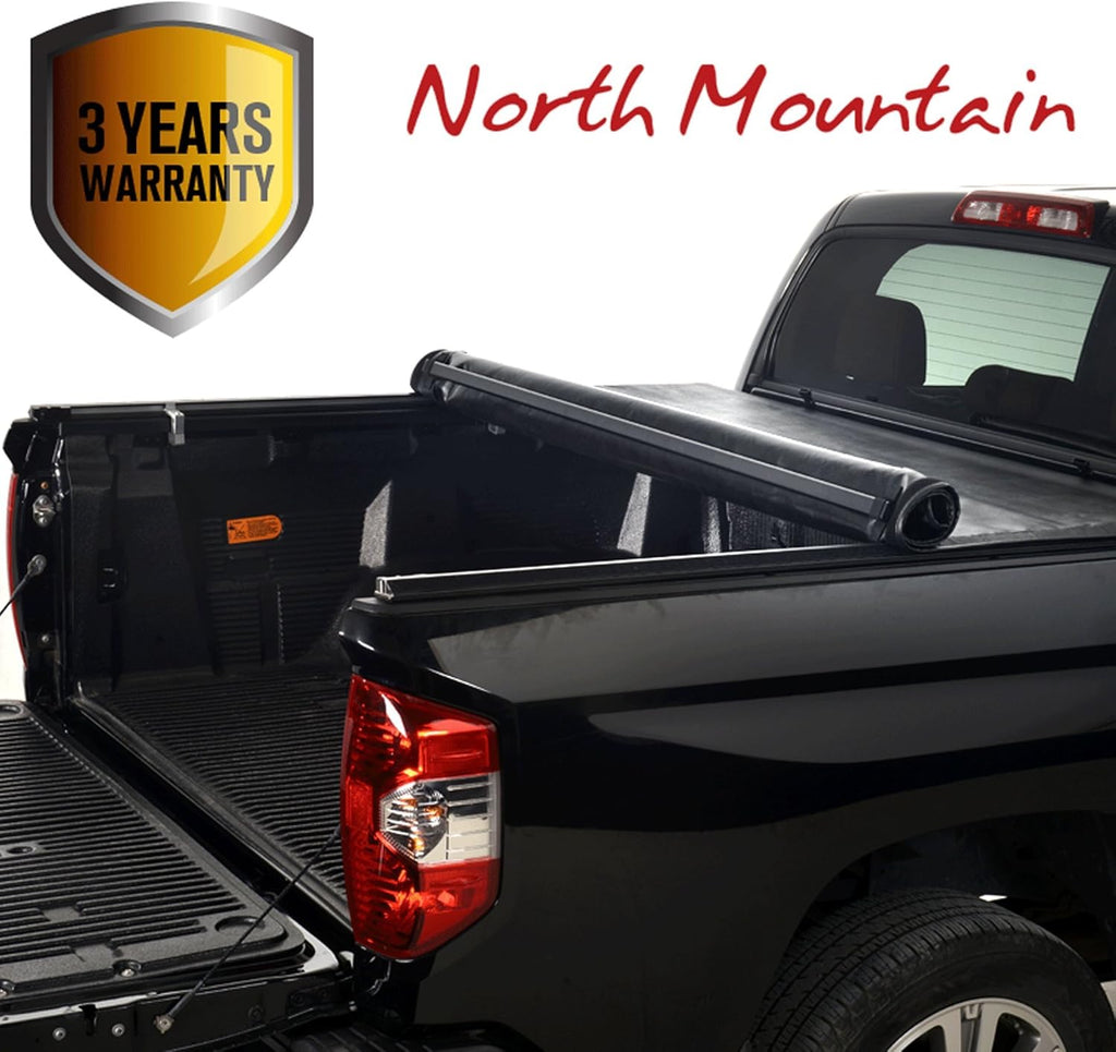 Soft Roll Up Tonneau Cover for Pickup 6.5ft Bed N2549
