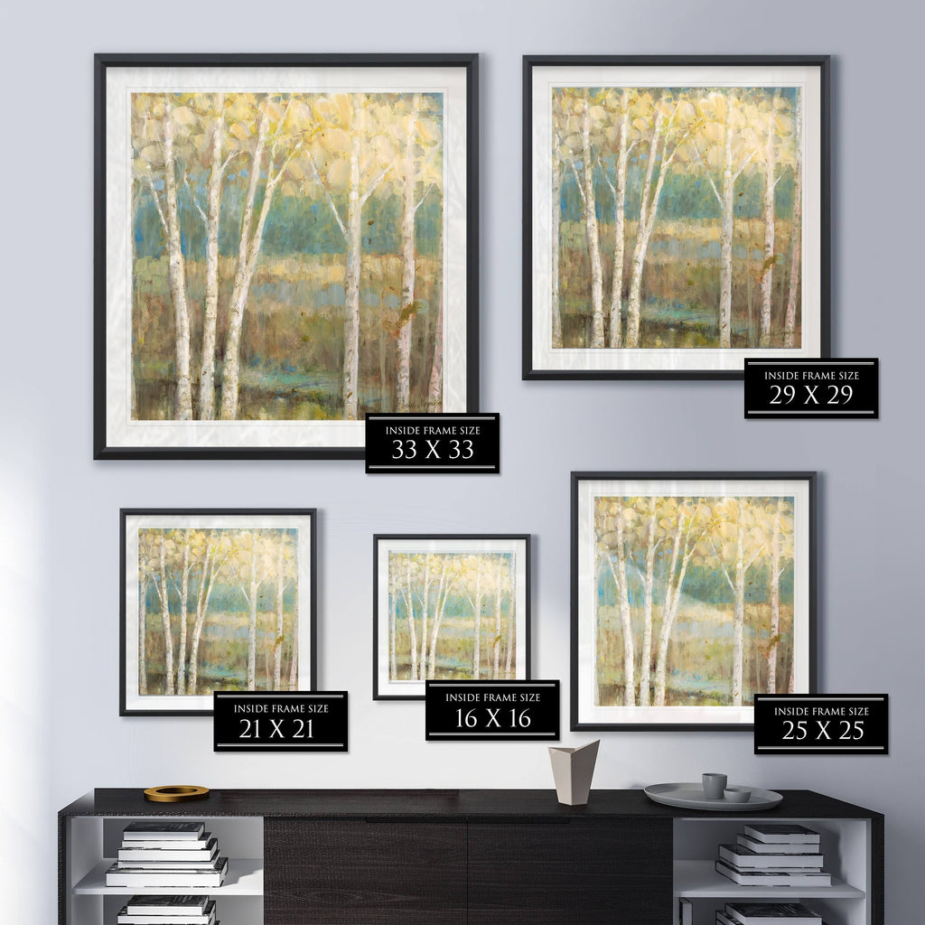 Framed Giclee Print 32x32 D937