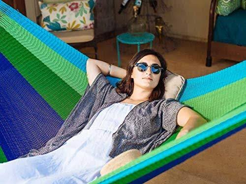 Handwoven Portable Weathersafe King-Size Hammock E880997