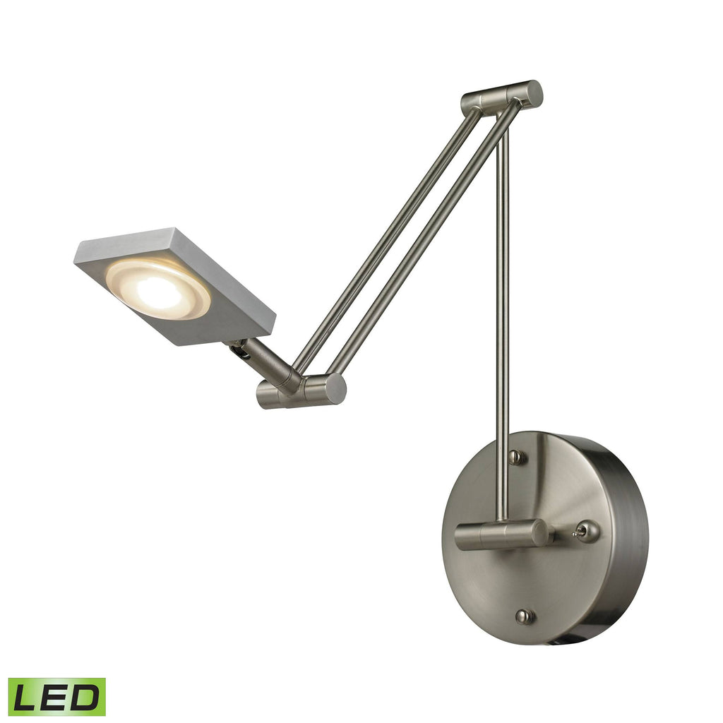 1 Light Swingarm in Brushed Nickel T33439