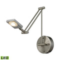 1 Light Swingarm in Brushed Nickel T33439
