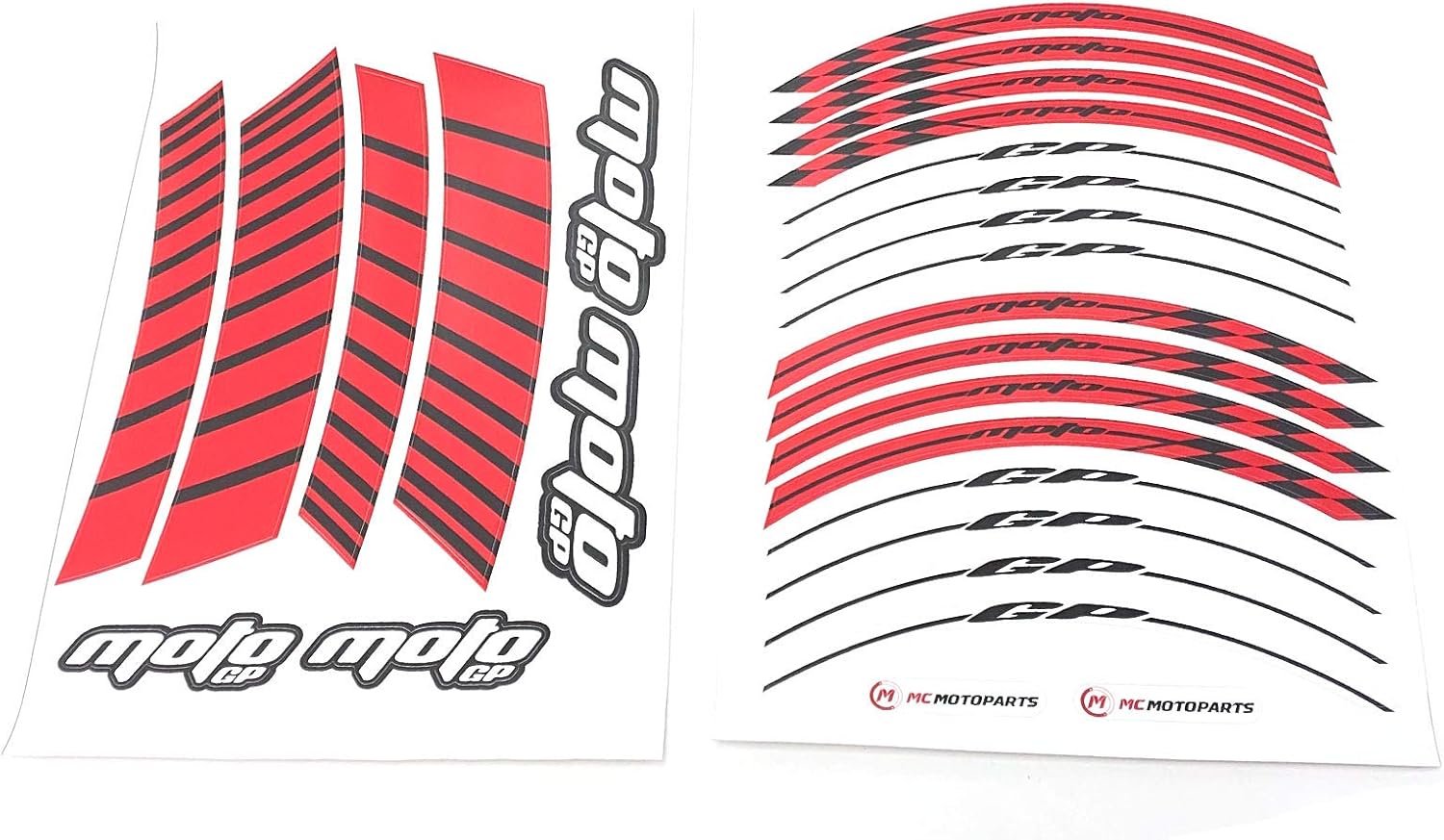 17 inch Rim Tape Red Pack of 2 G322