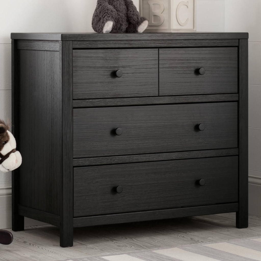 Rustic Ebony 3 Drawer Dresser T22467