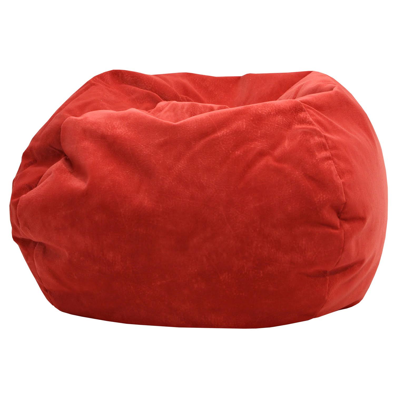 Blue Small Micro Suede Bean Bag Chair F361376