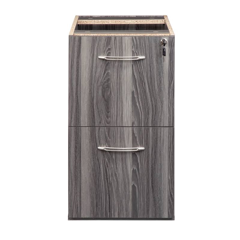 Gray Steel Desk Pedestal D4620