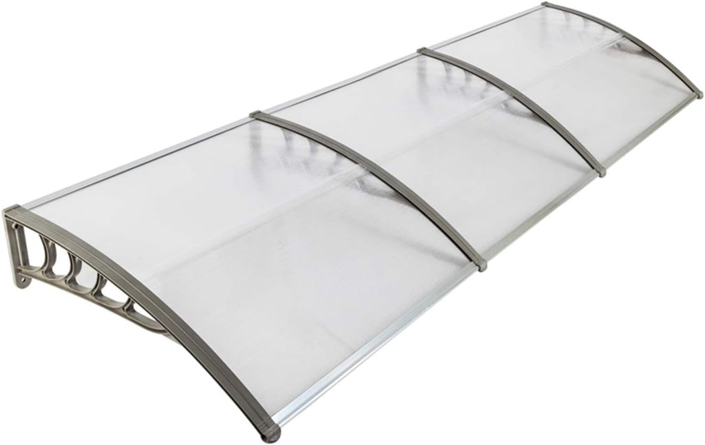 White Polycarbonate Door Canopy 120 x 40 M55416