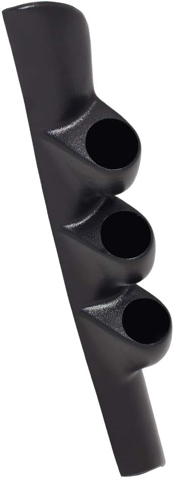 Black Triple Pillar Gauge Pod ABS Plastic Pack of 2 Q96755