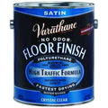 Clear Satin Gloss Polyurethane Wood Floor Finish Gallon Water Based (Case of 2) Z152