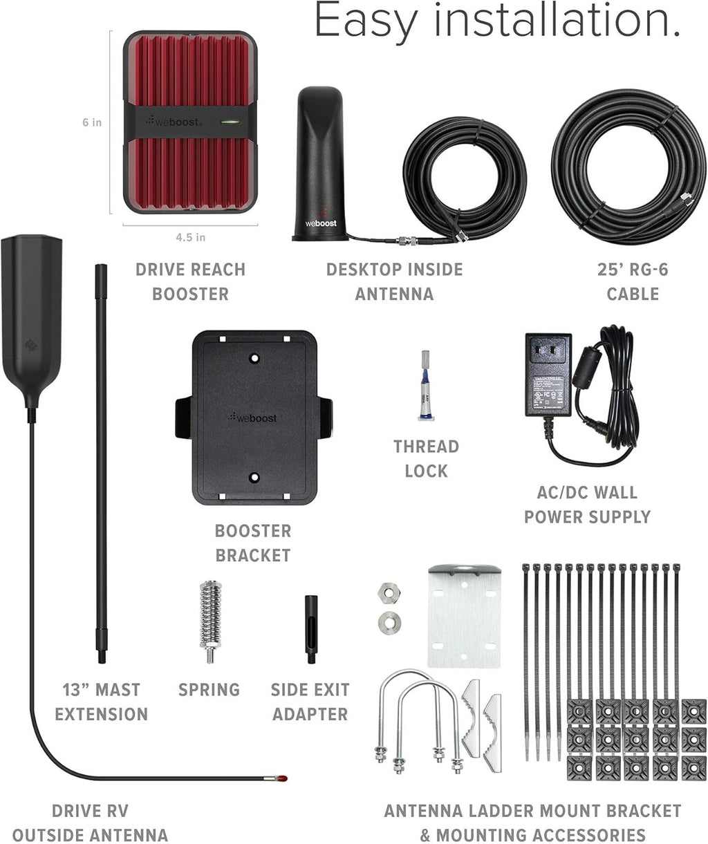 Cell Phone Signal Booster Kit for 4G LTE & 5G Z737
