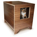 Walnut Cat Litter Box L12761