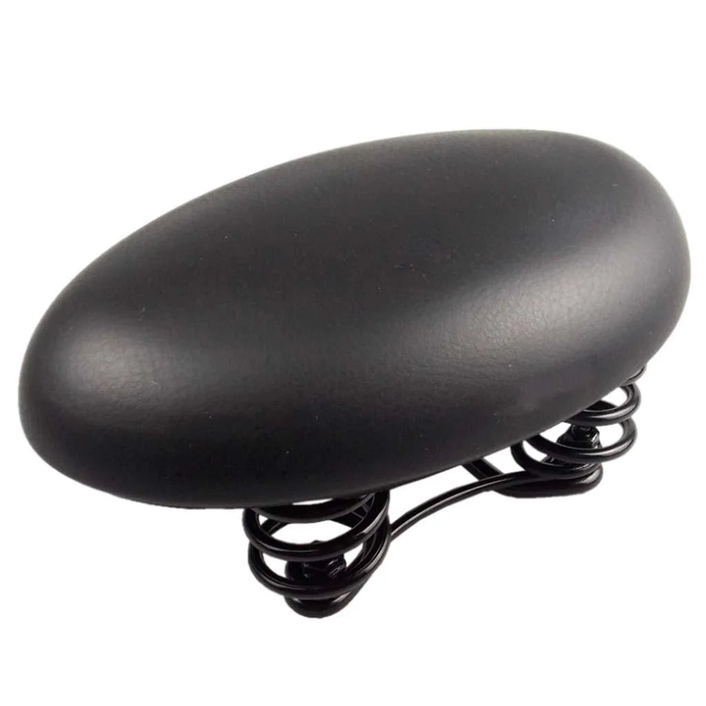 Noseless Bike Seat Saddle with Shockproof Spring G2808