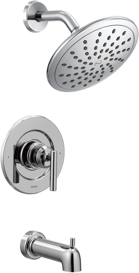 Chrome Tub and Shower Trim with 8-Inch Rainshower F157